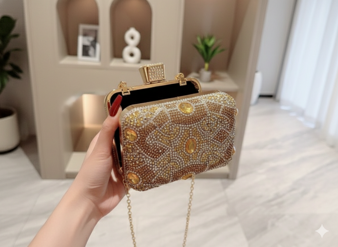 Moonlit Crystal Mini Clutch_070