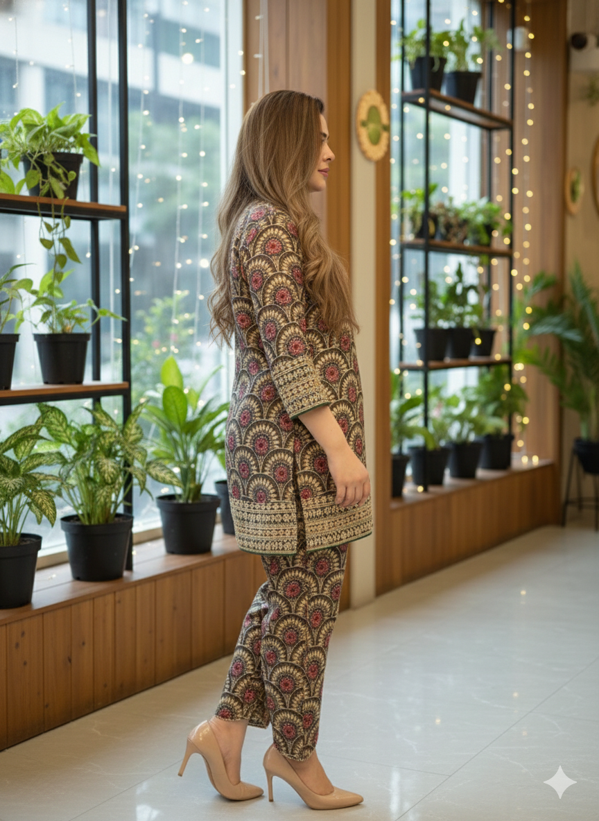 Green Co-ord Set_004