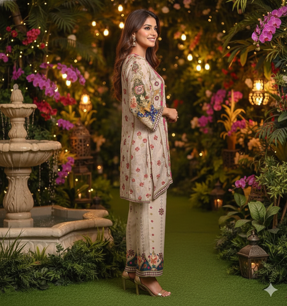 Beige Co-ord Set_002