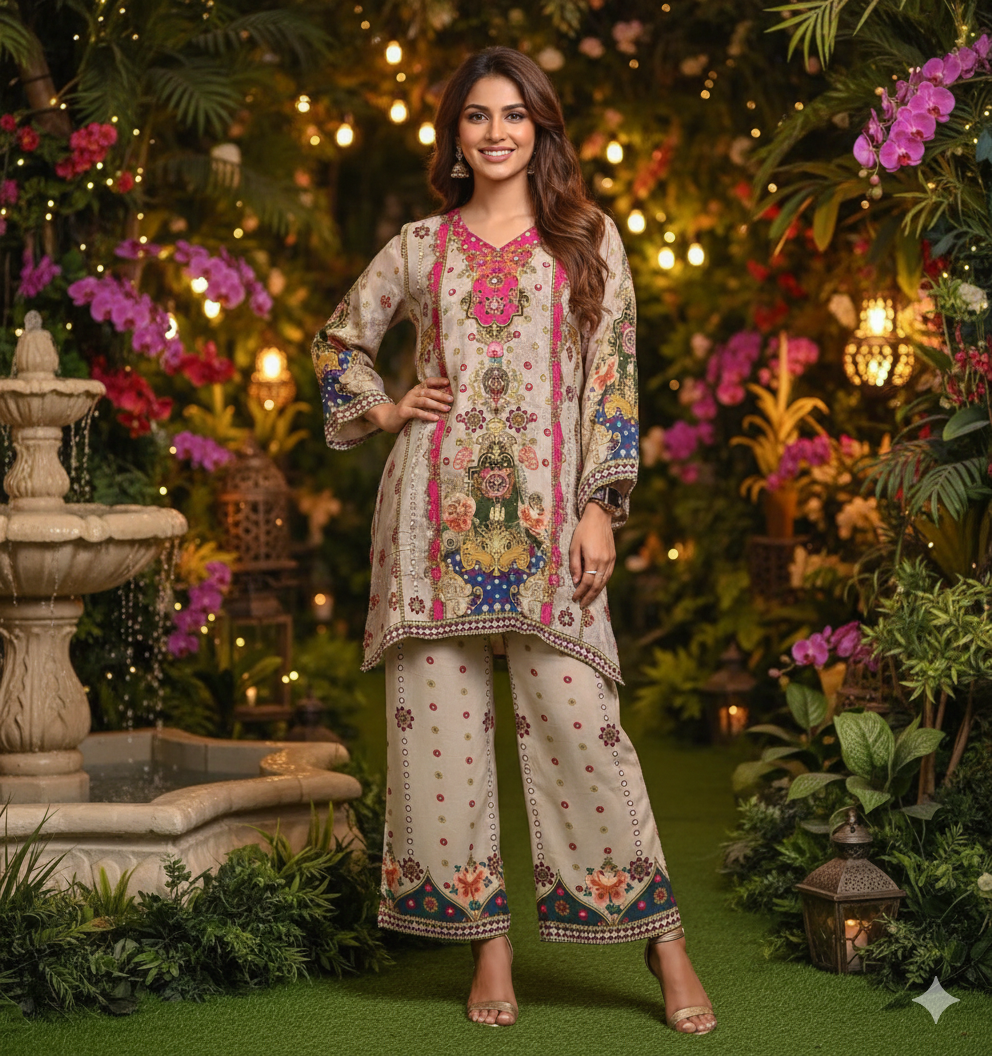 Beige Co-ord Set_002