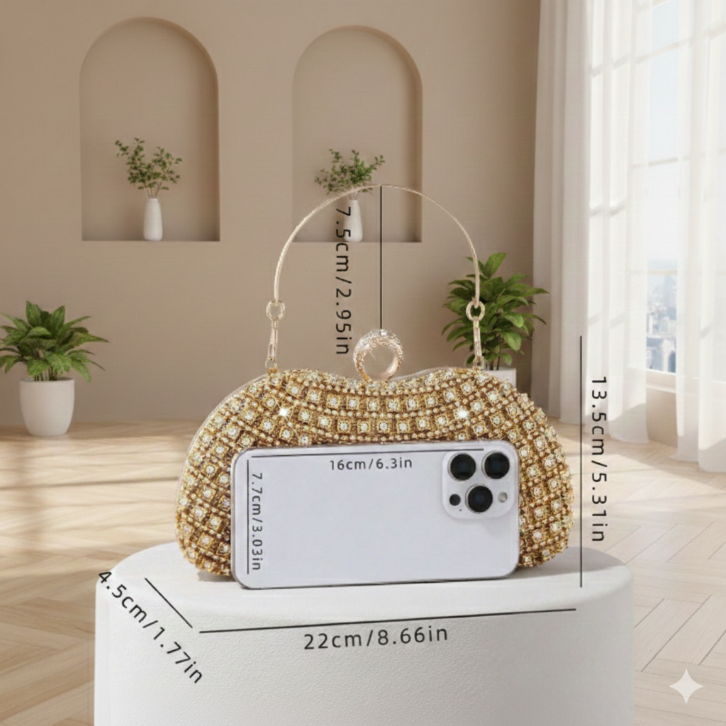 Crystal Gemstone Luxe Clutch_069