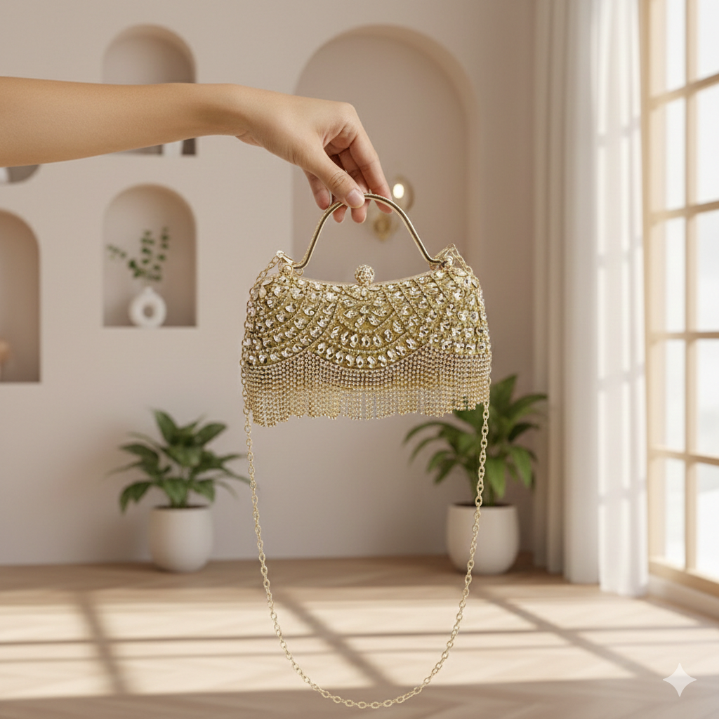 Crystal Glam Wedding & Party Clutch_067