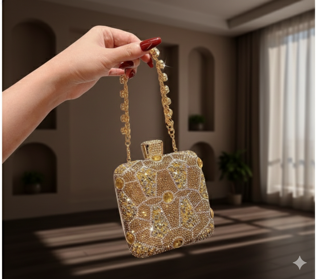 Moonlit Crystal Mini Clutch_070