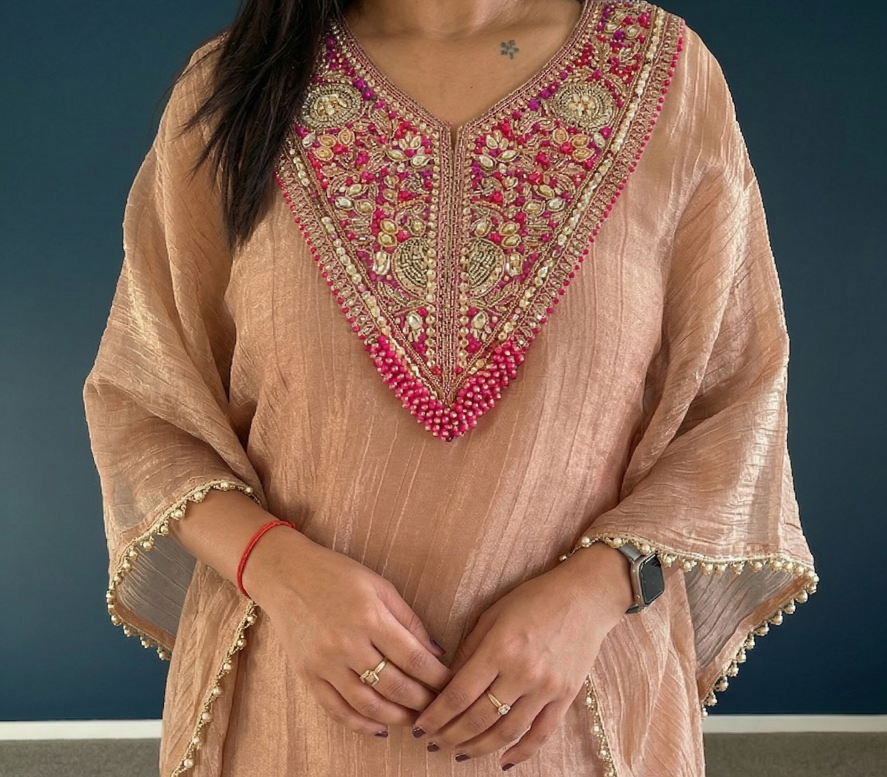 Pink Kaftan dress_088